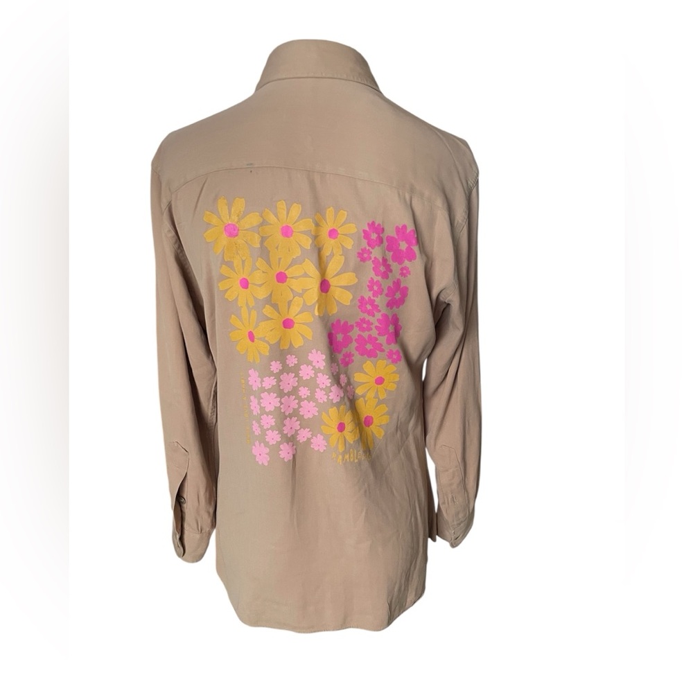 Vintage 50’s military khaki Top